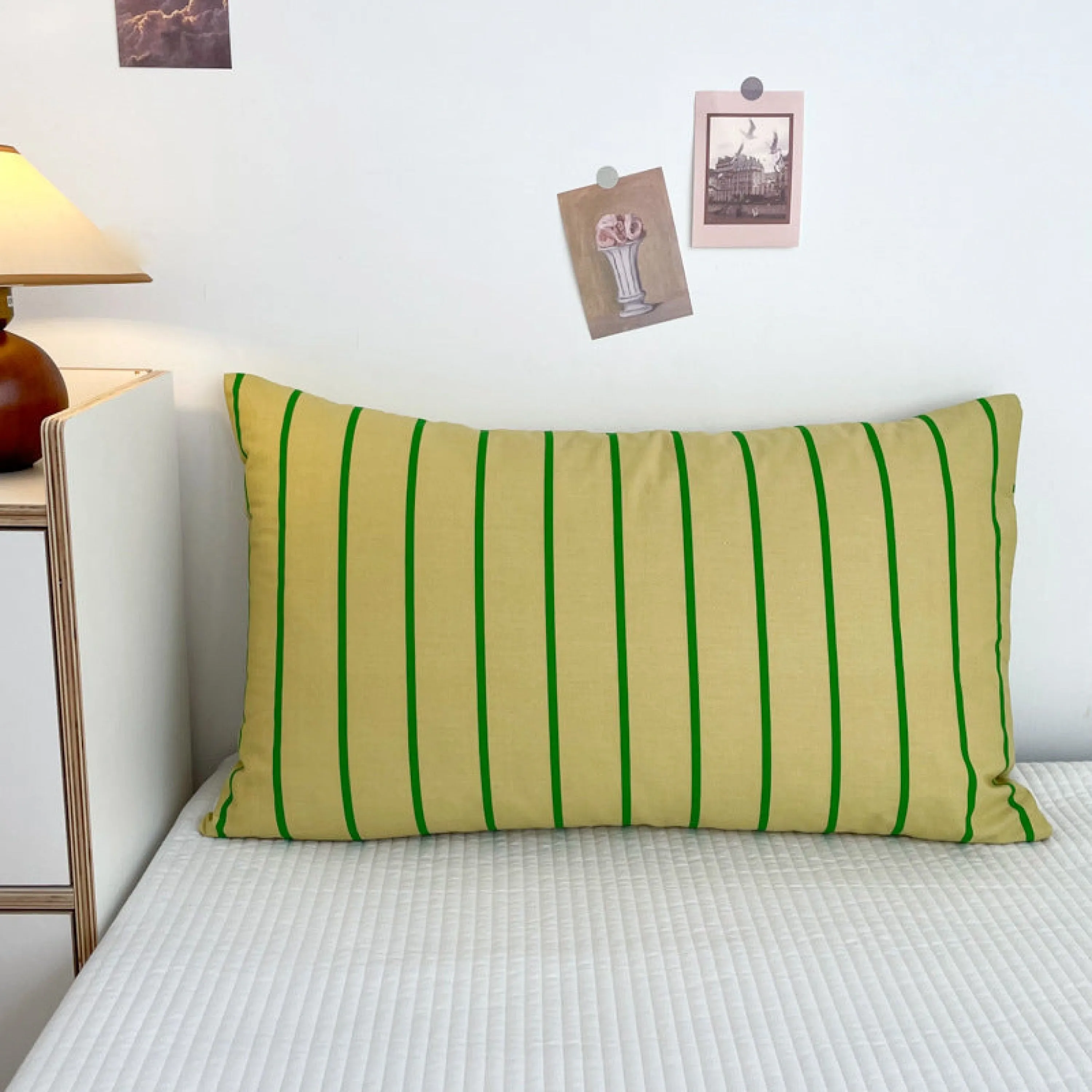 Assorted Stripe & Patterned Pillowcases