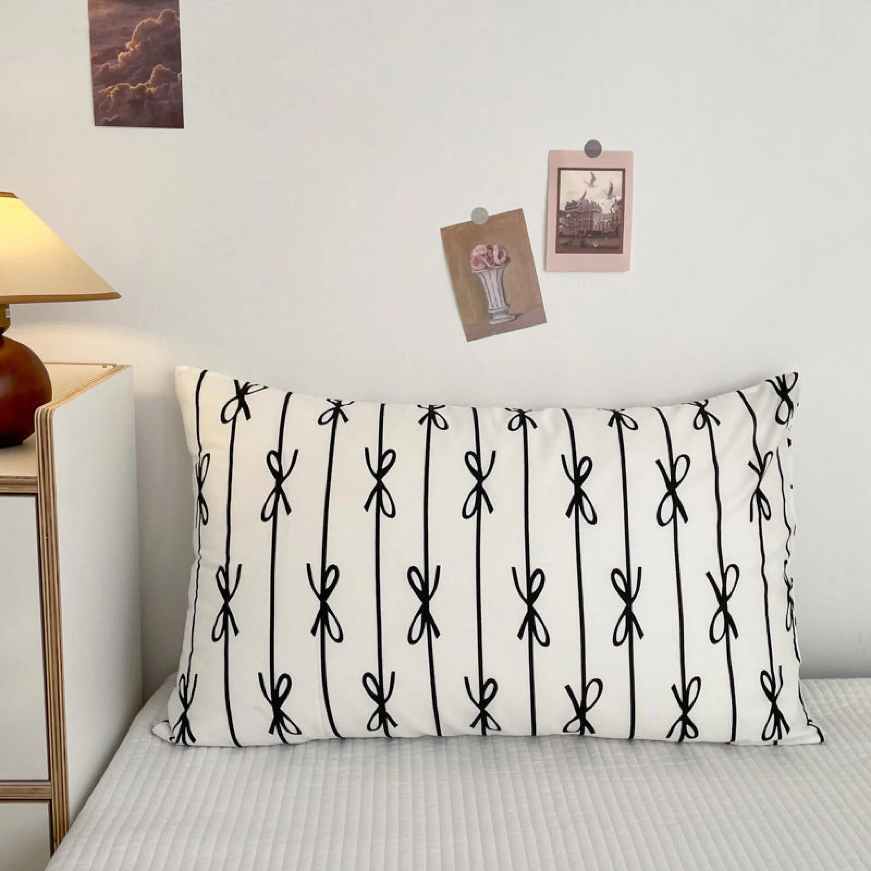 Assorted Stripe & Patterned Pillowcases