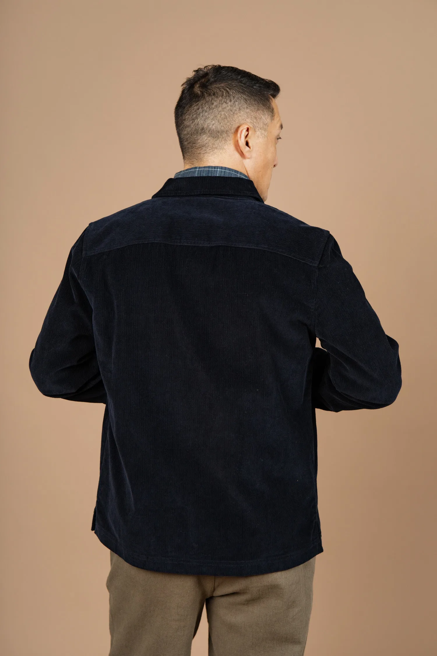 Banks Shirt Jacket / Midnight Blue Corduroy