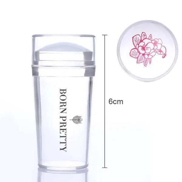 Born Pretty - Clear Jelly Stamper   Nail Scraper #25560-1   #22140