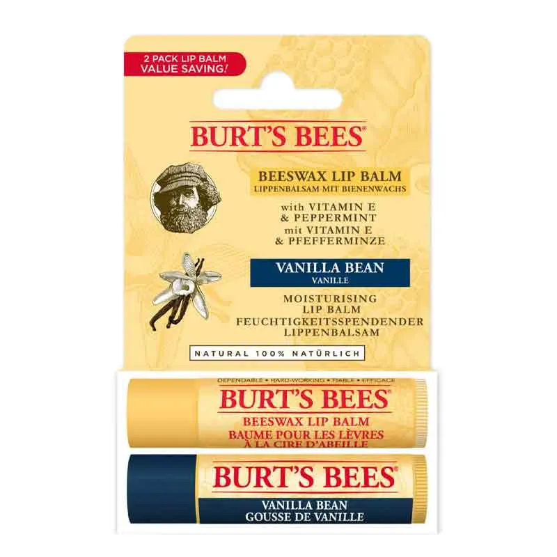 Burt's Bees Beeswax & Vanilla Lip Duo