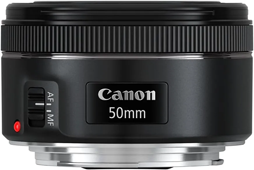 Canon EF 50mm f/1.8 STM Lens-International Model