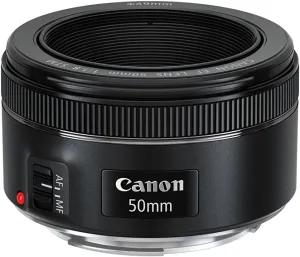 Canon EF 50mm f/1.8 STM Lens-International Model