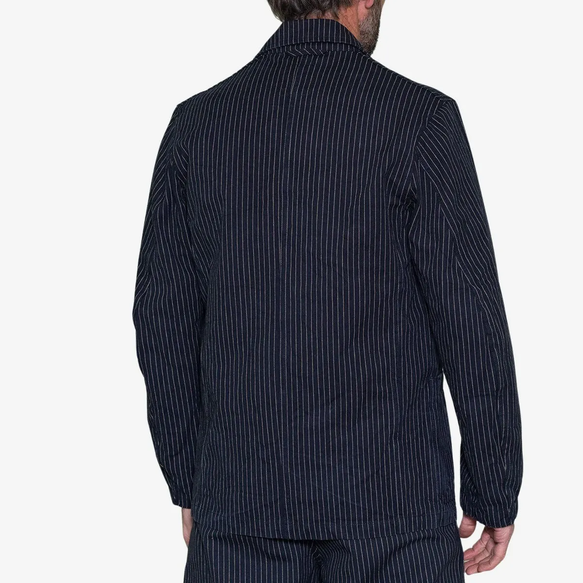 Chalk Stripe Engineer Jacket