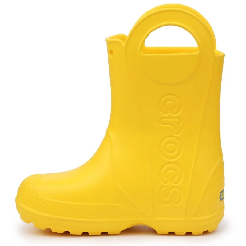 Crocs Kids Handle It Rain Boot - Yellow