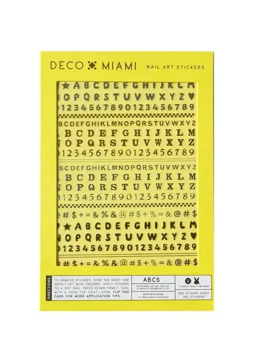 DECO MIAMI NAIL ART STICKERS