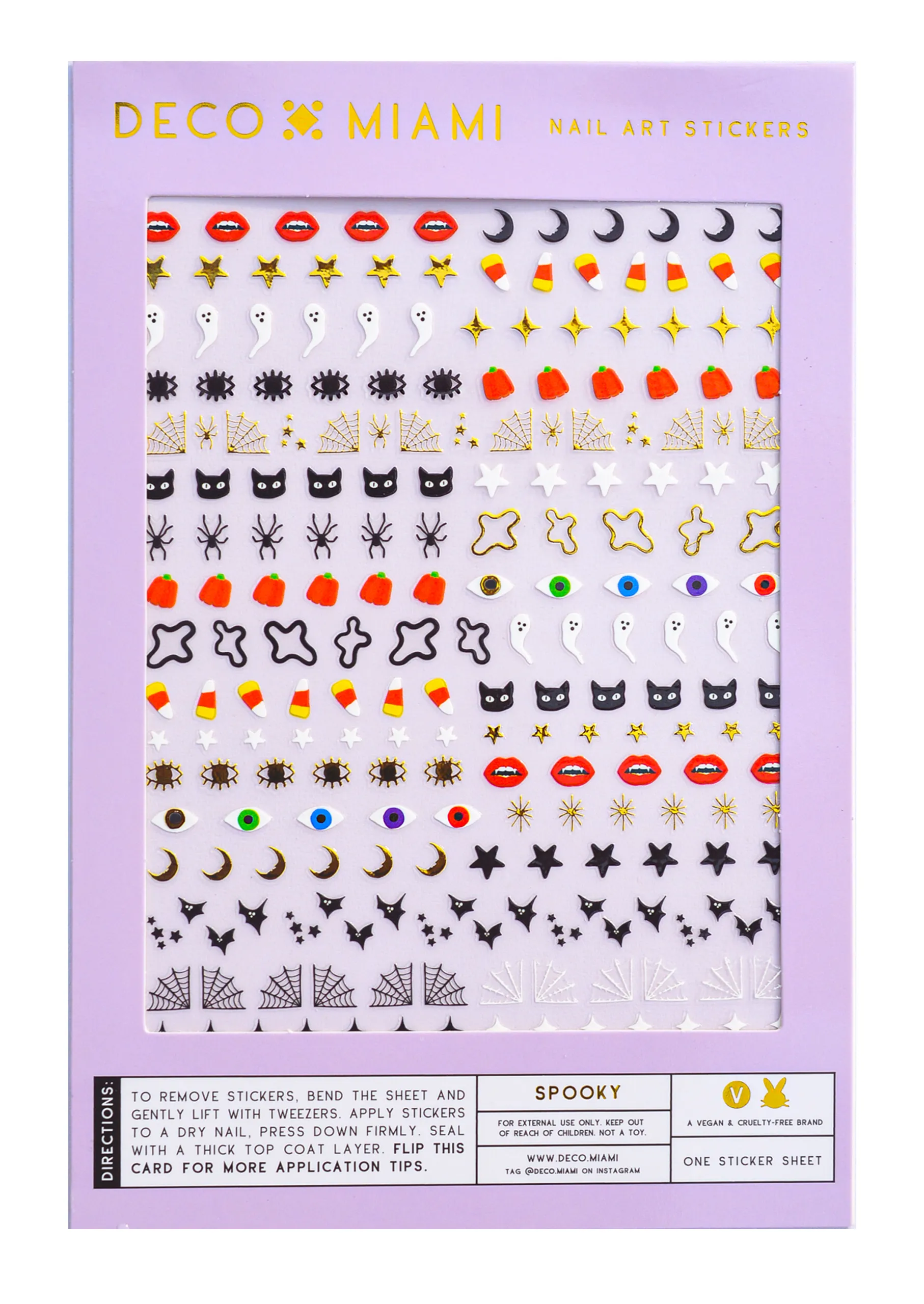 DECO MIAMI NAIL ART STICKERS