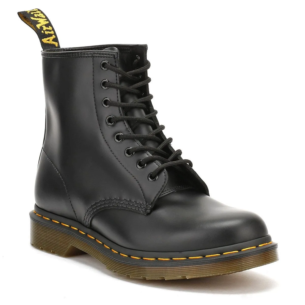 Dr. Martens 1460 Smooth Womens Black Leather Boots