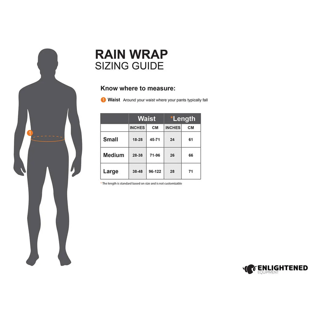 Enlightened Equipment Rain Wrap Kilt