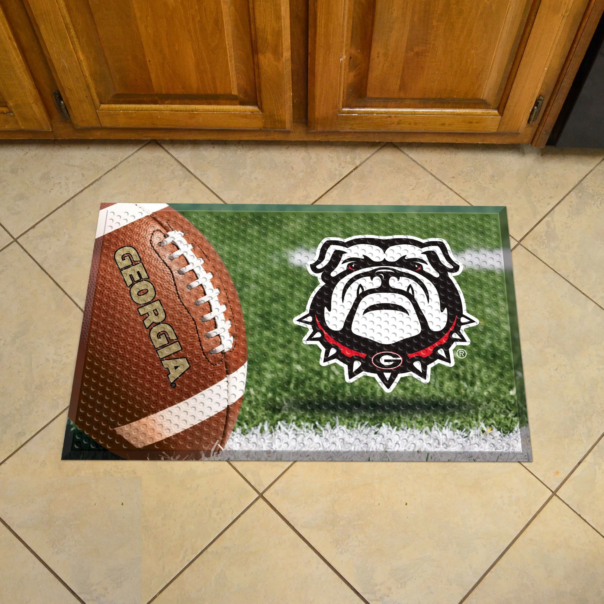 Georgia Rubber Scraper Door Mat