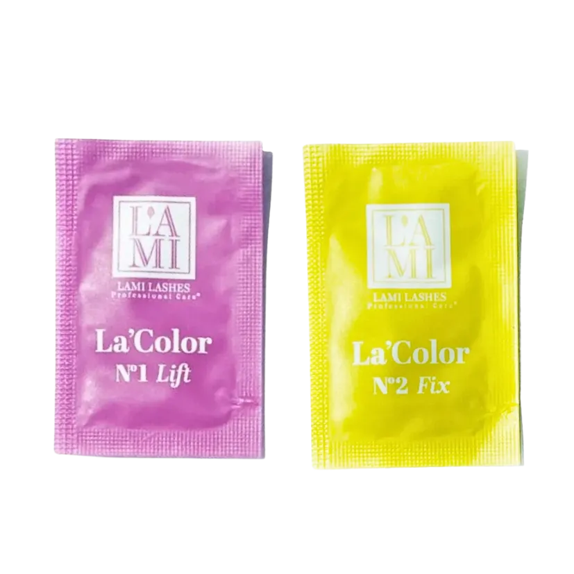 LAMI LASHES - La Colour Step 1 & 2 (Sachet Sample Pack)