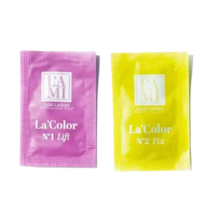 LAMI LASHES - La Colour Step 1 & 2 (Sachet Sample Pack)