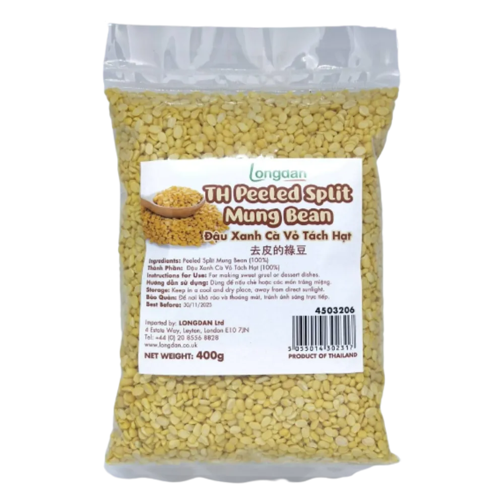 LONGDAN Peeled Split Mung Bean 400g