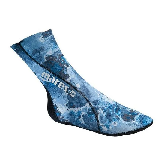 Mares 3mm Camo Blue Dive Socks