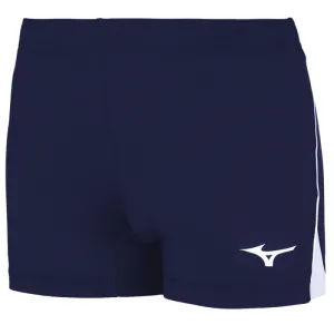 Mizuno Womens High-Kyu Tight Volleyball Shorts - Navy Blue