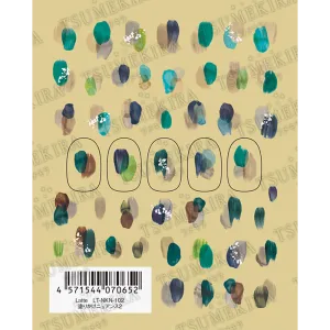 Nail Stickers - Unfinished Green