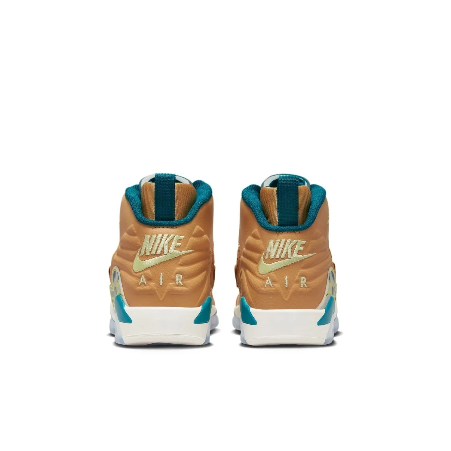 Nike Kid's Jordan Jumpman MVP Shoes - Twine Geode / Teal Green