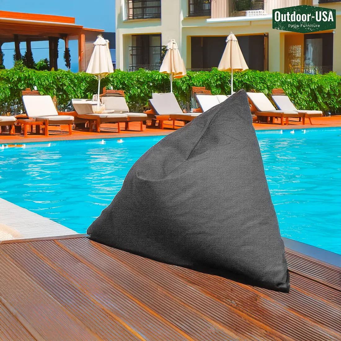 Outdoor-USA Triangular Bean Bag