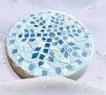 Stepping Stone Mold 8 Inch Round for Stained Glass And/or Concrete