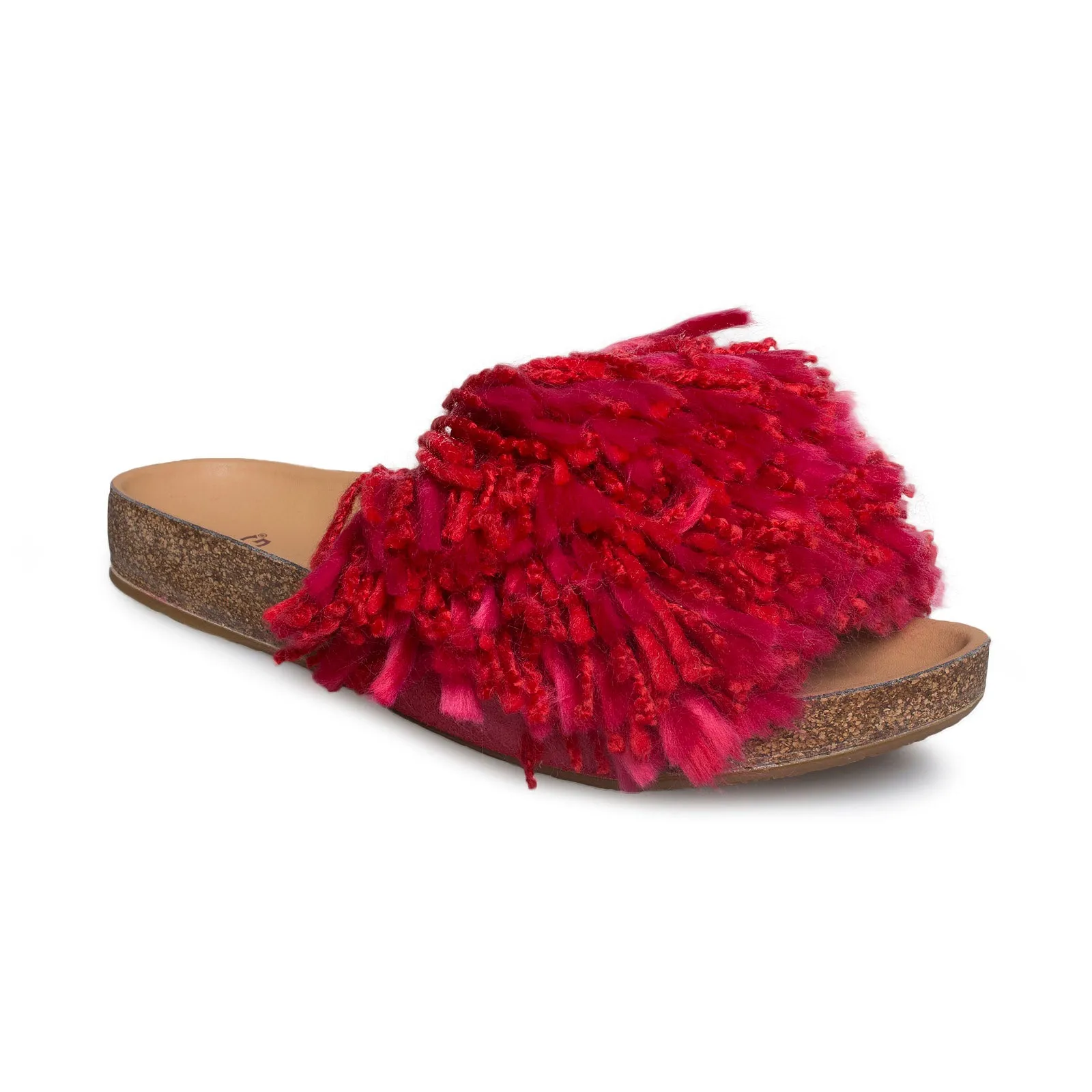 UGG Cindi Ribbon Red Flip Flops - Women's