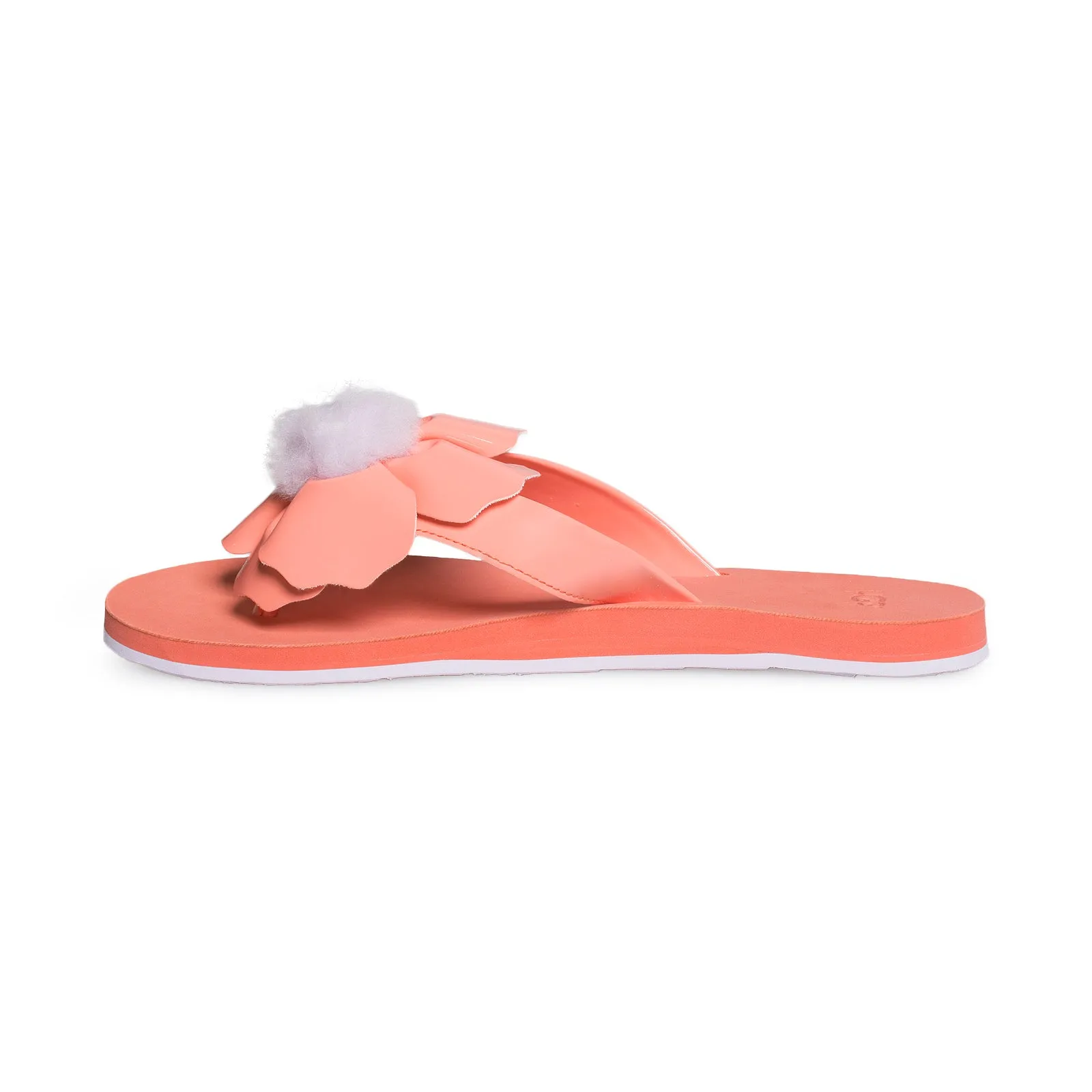 UGG Poppy Fusion Coral Flip Flops - Women's