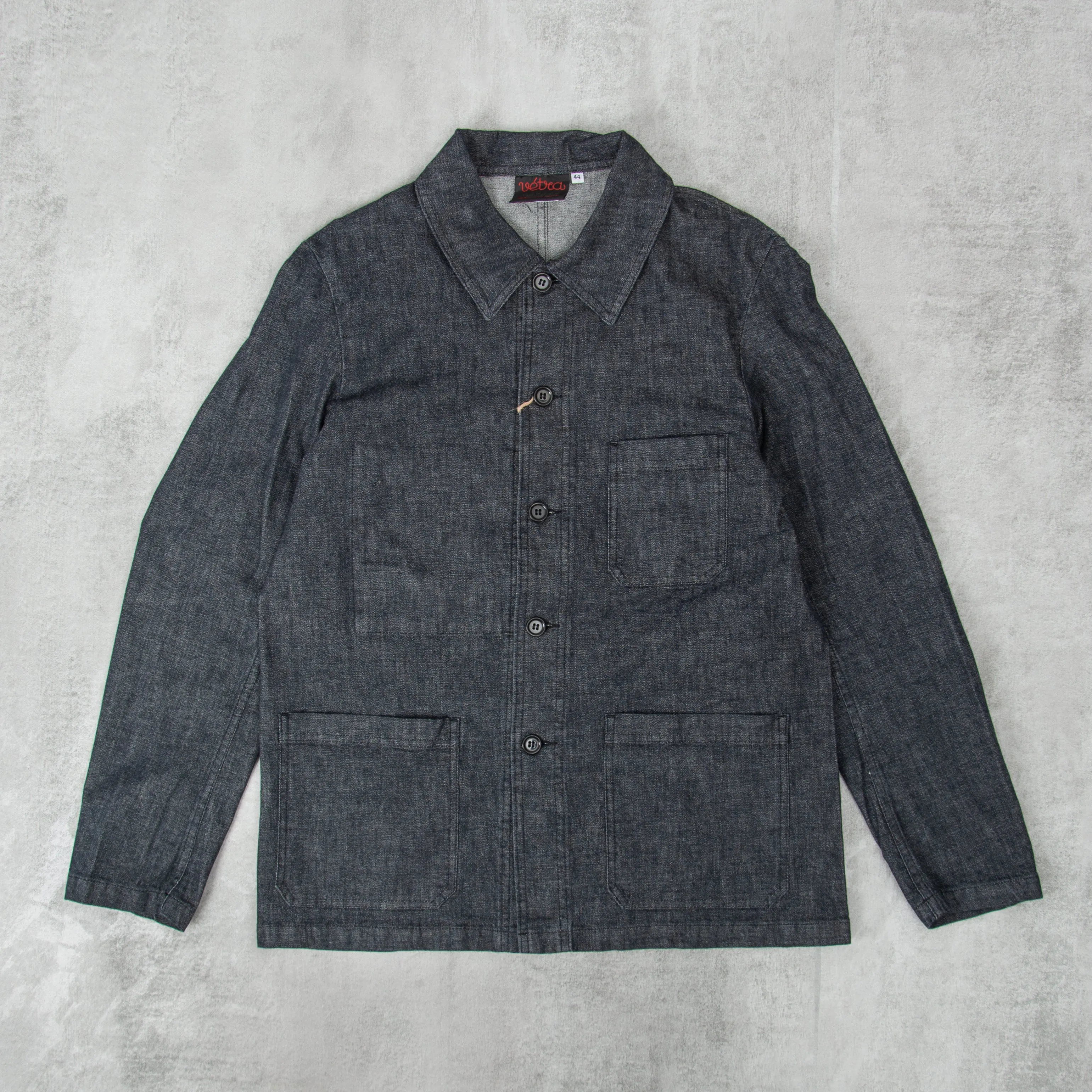 Vetra Cotton / Wool Workwear Jacket 5C  - Denim