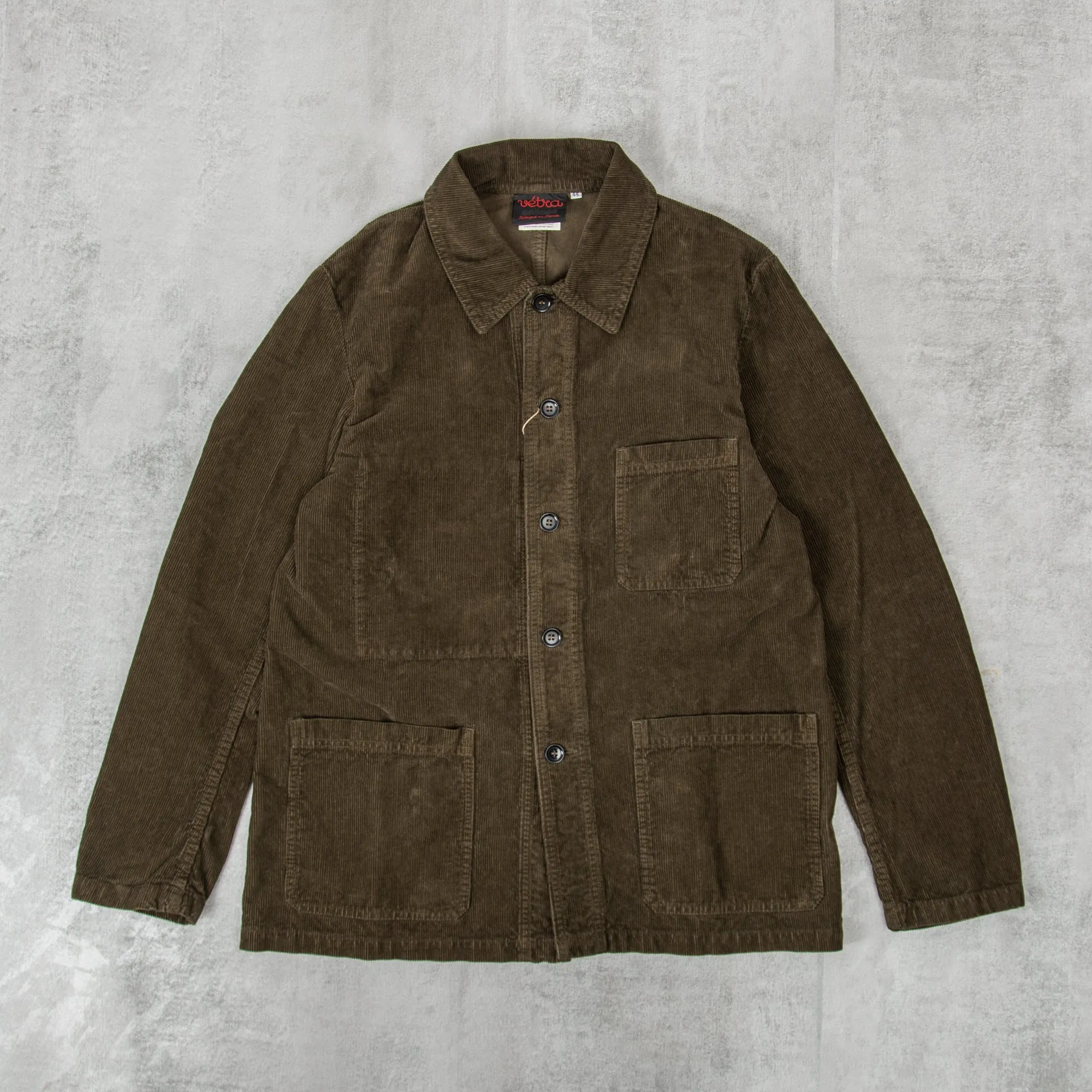 Vetra Soft Corduroy Jacket 5C - Olive