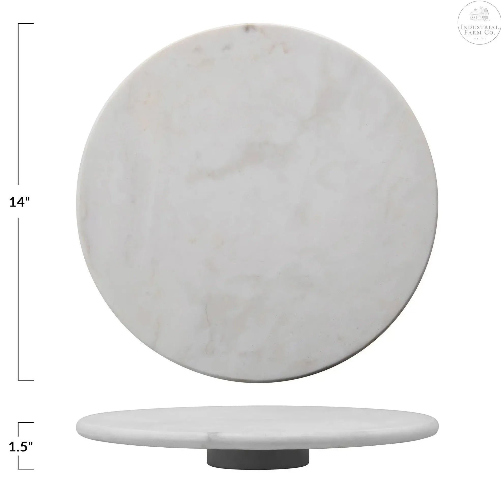 White Marble Lazy Susan